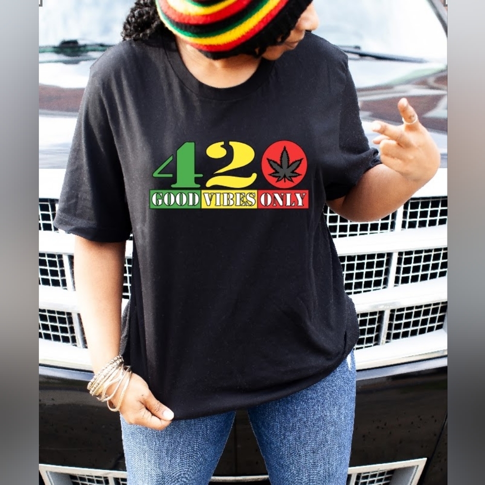 100% Cotton Black T-shirt (Available in Women and Mens sizes)